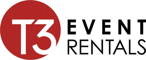 T3 Event Rentals Logo