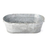 Oval Galvanized Tub