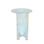 Discover the elegance of The Lit 30 Round Cocktail Table, a modern side table rental available for your event in Atlanta through T3 Event Rentals. This stylish piece features a translucent circular top and a cylindrical base with circular cutouts that resemble frosted glass, adding to its contemporary allure. Elevate your Atlanta event experience with T3 Event Rentals exquisite selection.