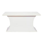 Lit Delano Bar with LED's turned off with white top.