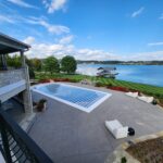Installed Pool cover