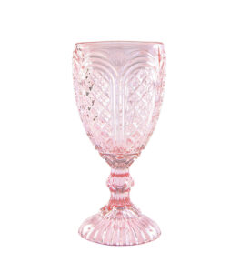 Pink Vintage Glass
