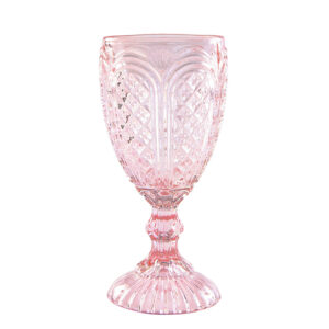 Pink Vintage Glass