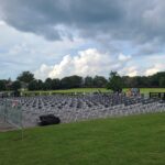 Black Aluminum Chairs for graduation ceremony