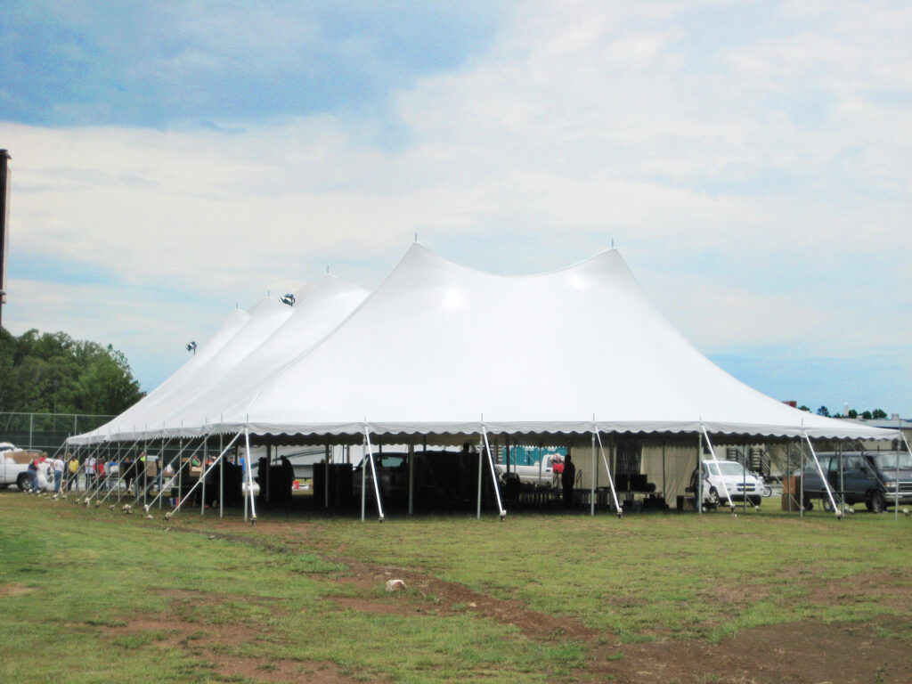 60' Wide Rope and Pole Tents