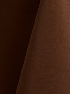 Brown Linens on Banquet Table|Elegant Brown Linens for Events|Classic Table Setting with Brown Linens|High-Quality Brown Linens for Special Occasions