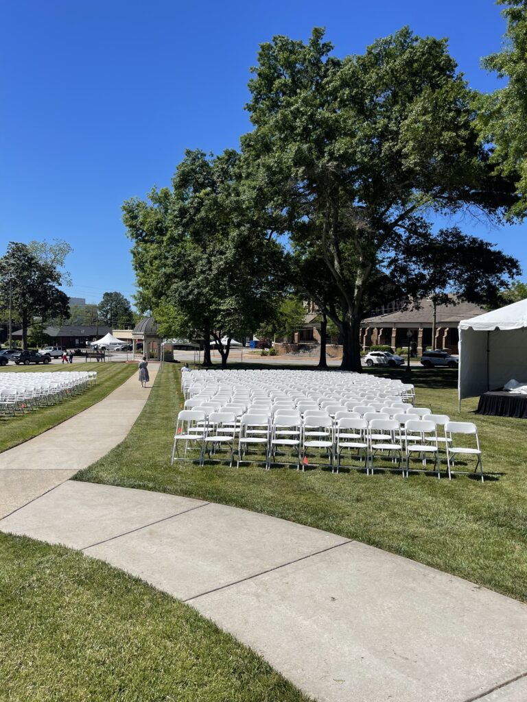Brenau University Graduation Ceremony 2024- T3 Event Rentals provides Graduation Rentals (3)