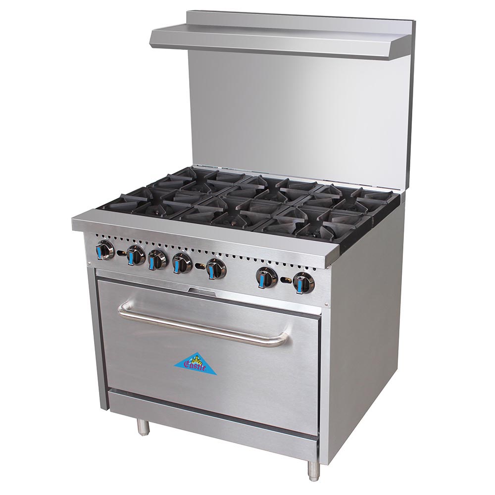 Rent the 36" 6 Burner Portable Range with Oven from T3 Event Rentals for your next event in Forsyth County, Milton, Canton, or Cumming, GA. Perfect for any occasion. Contact us today!