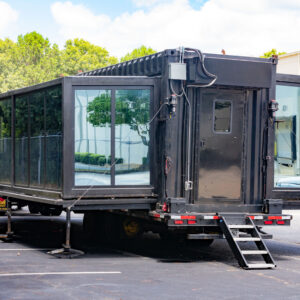 Quick setup indoor space for events