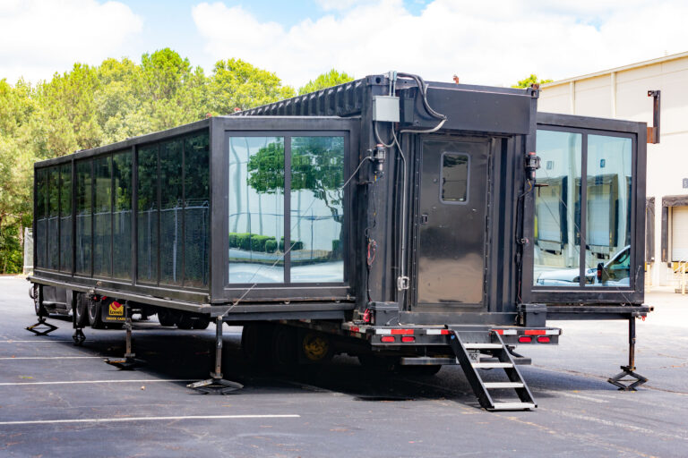 Quick setup indoor space for events