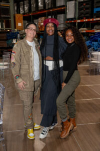 3 people posing for a photo together