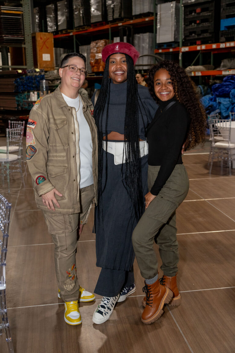 3 people posing for a photo together