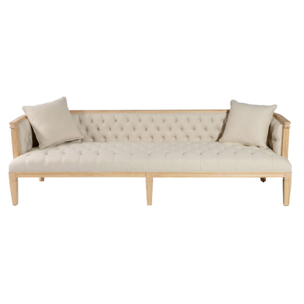 Ellenwood Sofa – 3 Person Ivory rental for events
