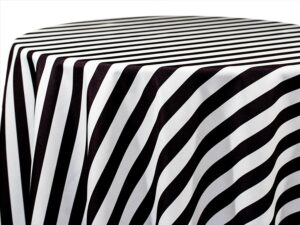 Black & White Awning Stripe Linens