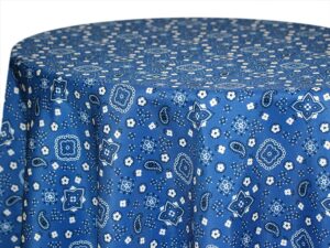 Blue Bandana Linens