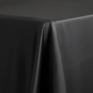 Charcoal Matte Satin Linens