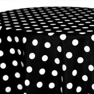 Black & White Polka Dot Linens