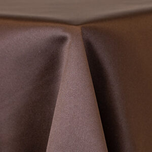 Brown Matte Satin Linens