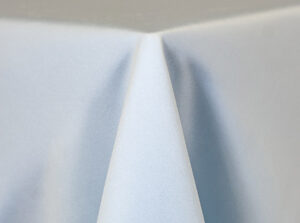 Light Blue Satin Linens