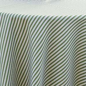 Morgan Stripe - Evergreen Linens