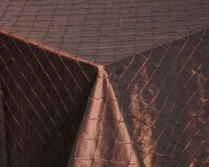 Brown Pintuck Linens