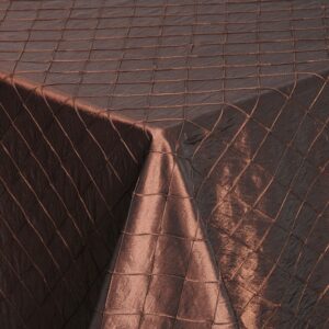 Brown Pintuck Linens