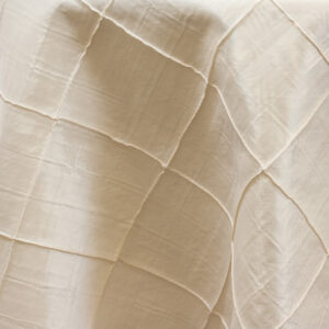 Ivory Pintuck Linens