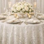 Lace Linen Rentals from T3 Event Rentals