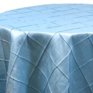 Light Blue Pintuck Linens