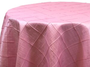 Pink Pintuck Linens