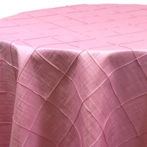 Pink Pintuck Linens