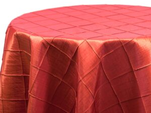 Red Pintuck Linens