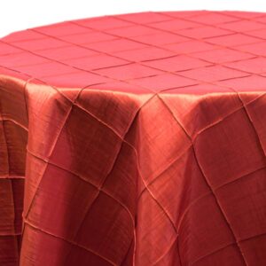 Red Pintuck Linens