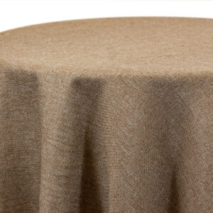 Faux Burlap Table Runner