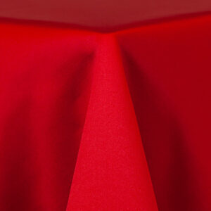 Red Matte Satin Linens