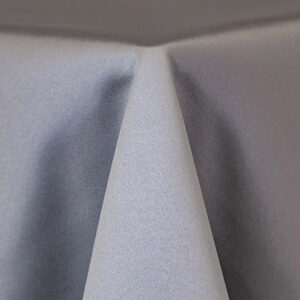 Silver Matte Satin Linens