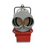 420,000 BTU diesel heater detail