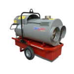 420,000 BTU diesel heater detail